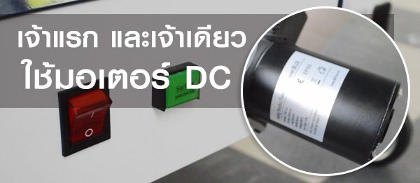 เตียงฝึกยืน มอเตอร์ DC